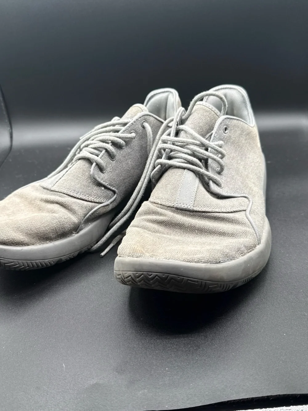 Jordan Low-Profile Grey Textile Sneaker